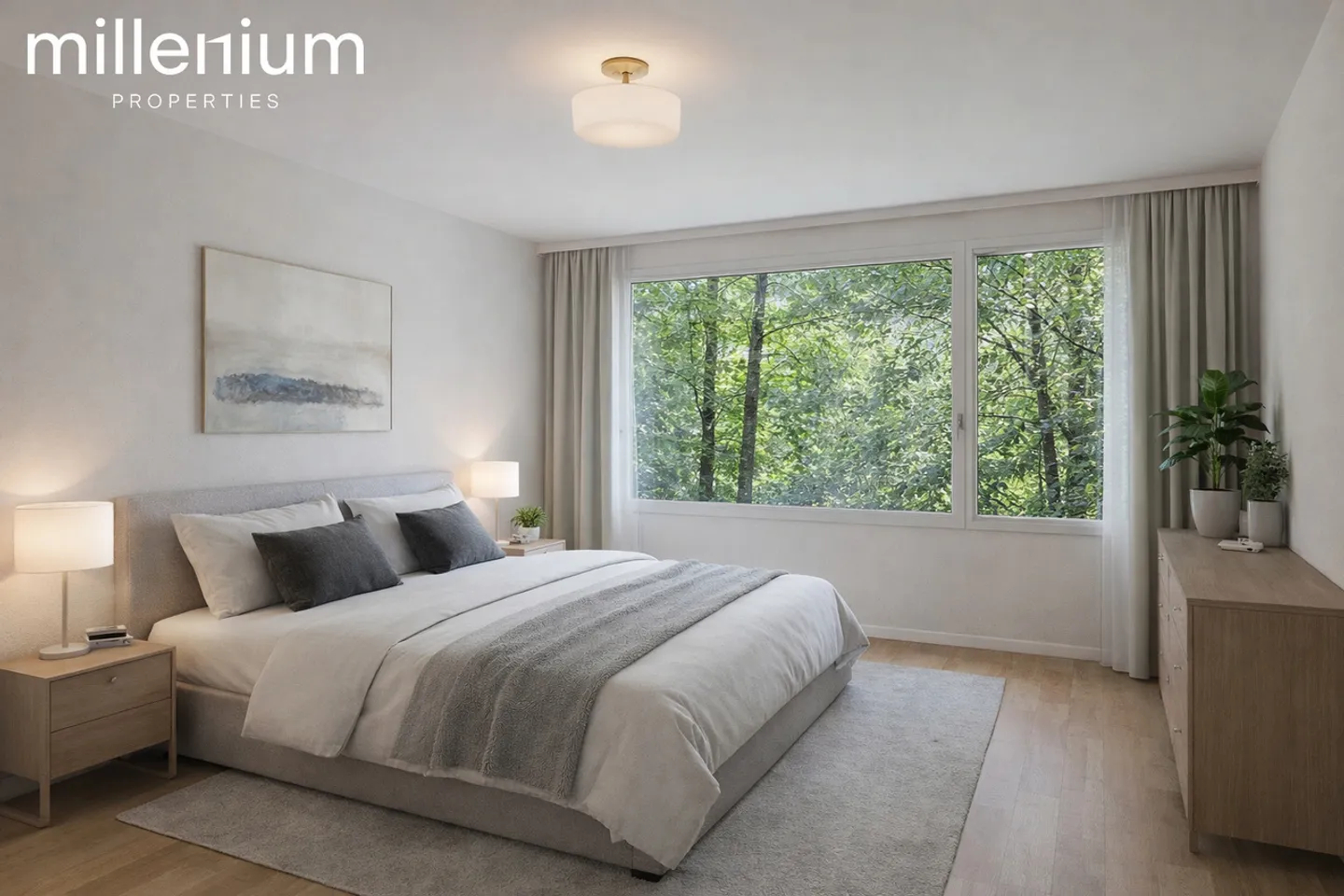 Bel appartement avec vue dégagée sur les espaces verts - Photo 3 sur 4