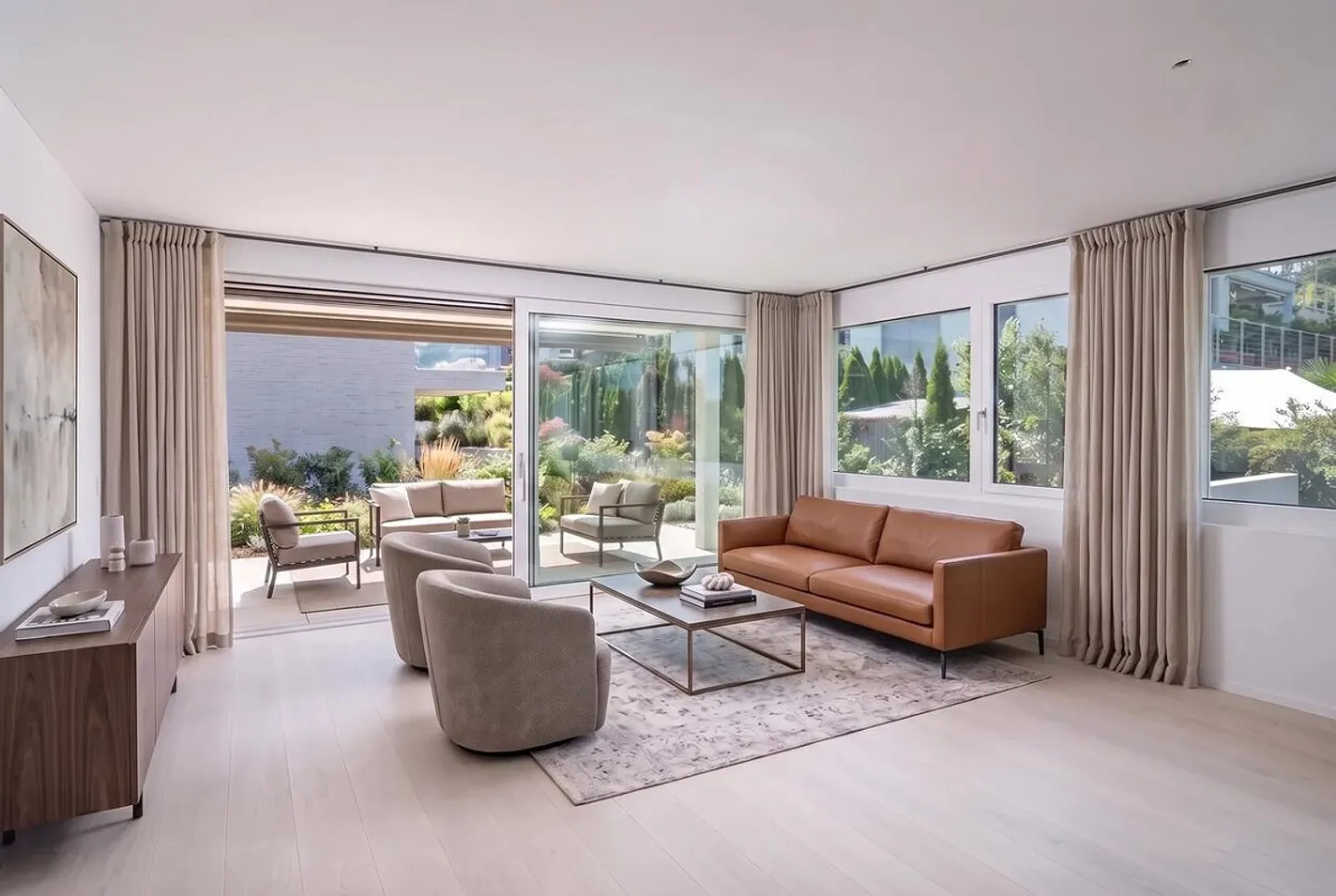 Nouveau bâtiment «Im Mettlen»: Première occupation du duplex de 4,5 pièces avec jardin - Photo 1 sur 10