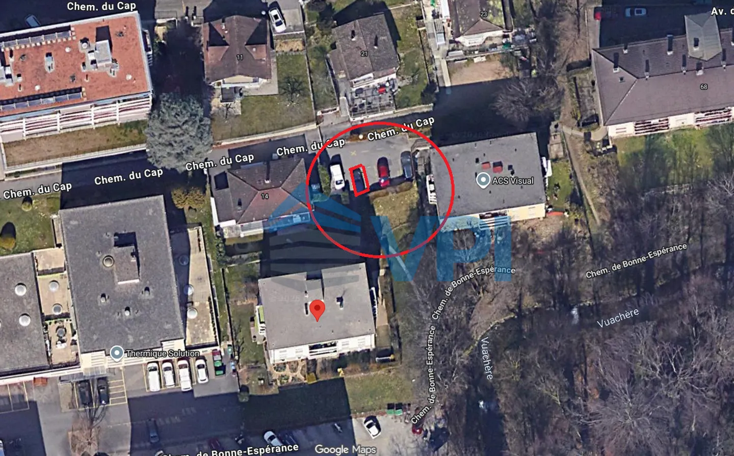 Losanna - Posto auto esterno in affitto - Foto 2 di 2