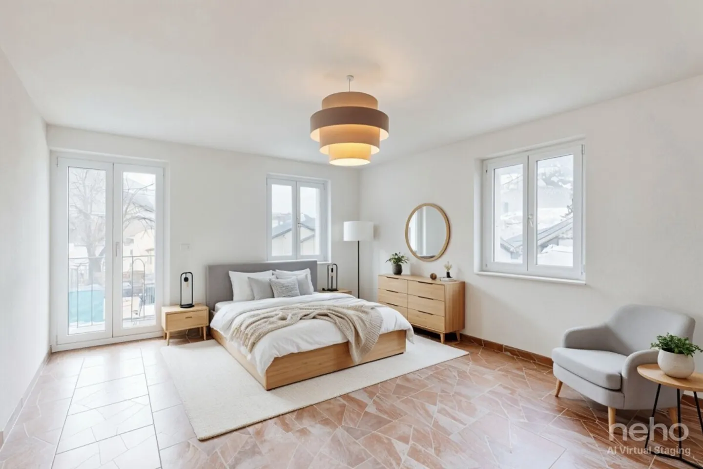 Geräumiges renoviertes Duplex von 160 m² im Herzen des Dorfes Riddes - Foto 4 von 12