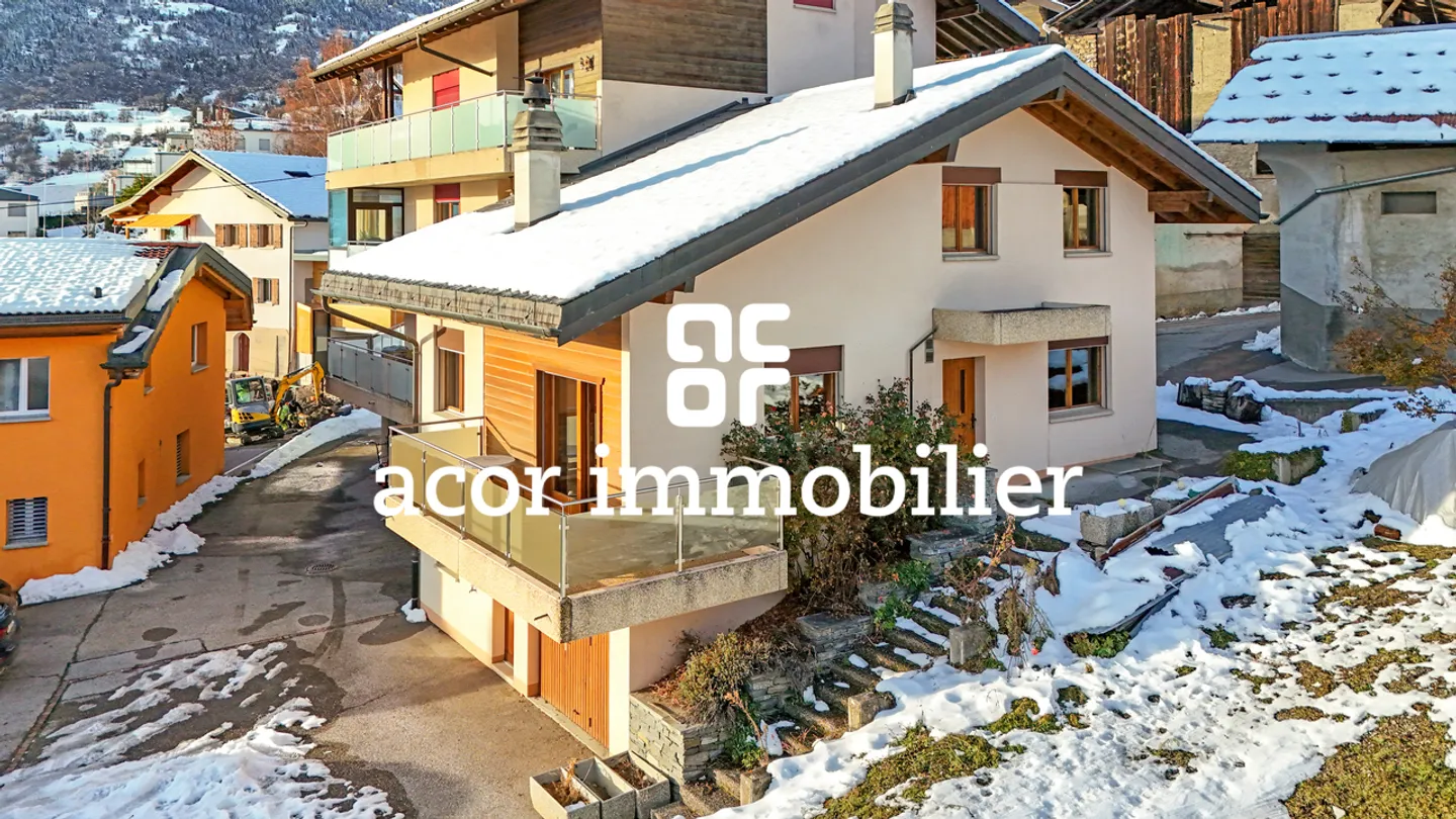 Charmante maison jumelée à Savièse! - Foto 7 di 8