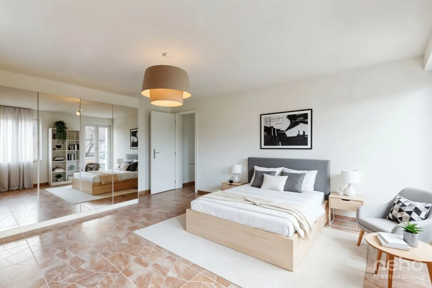 Geräumiges renoviertes Duplex von 160 m² im Herzen des Dorfes Riddes - Foto 5 von 12