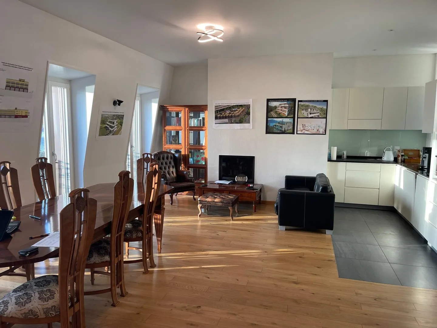 Prächtige 3.5-Zimmer-Wohnung im Stadtzentrum im Attikageschoss - Foto 4 von 13