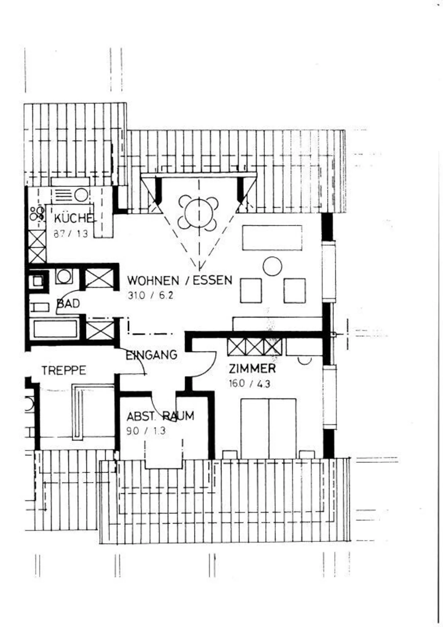 Charmant penthouse 3.5 pièces - Photo 9 sur 9