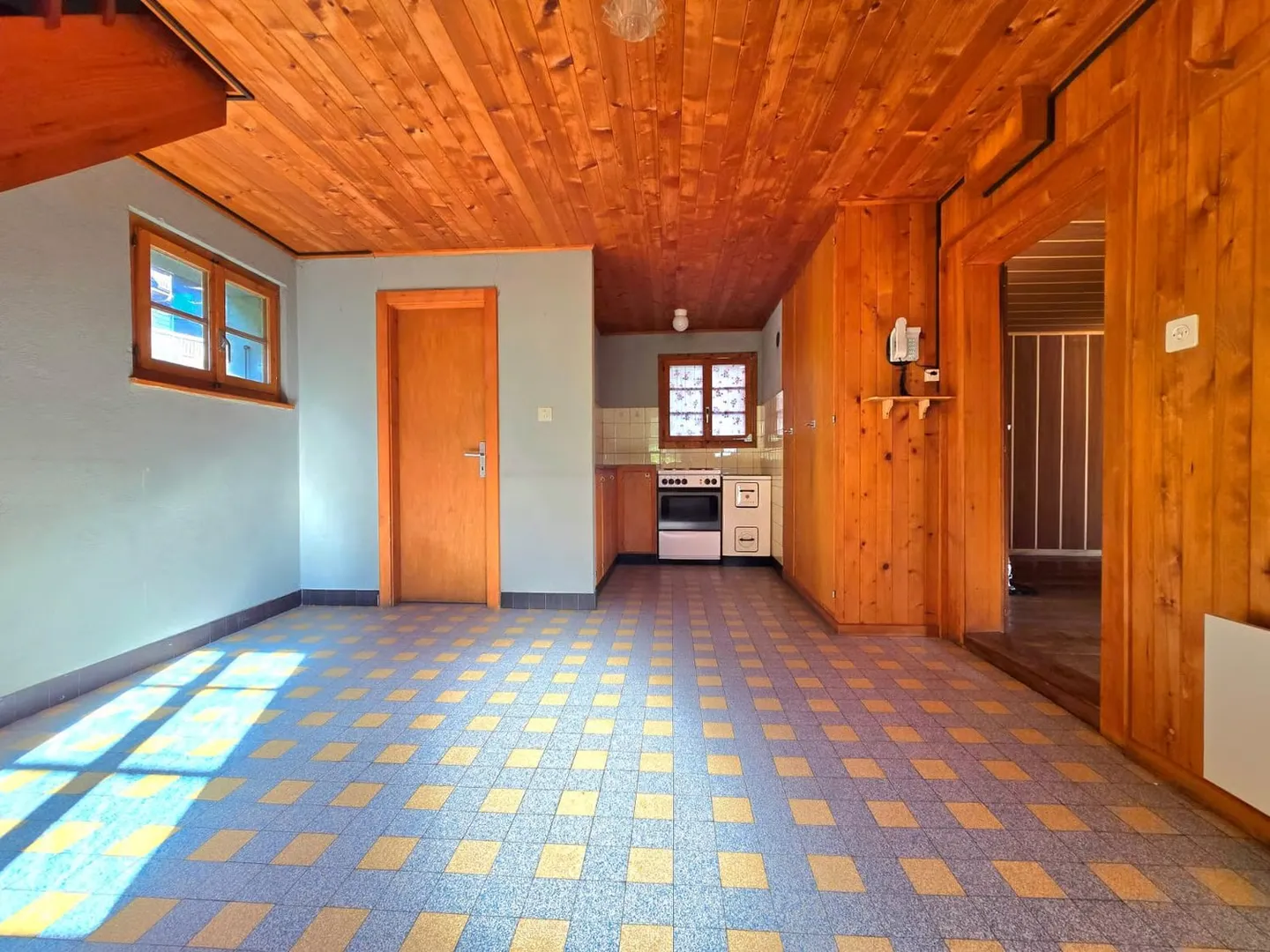 Appartamento duplex da ristrutturare con terrazza e annessi a La Luette nel cuore del Val d'Hérens - Foto 6 di 20