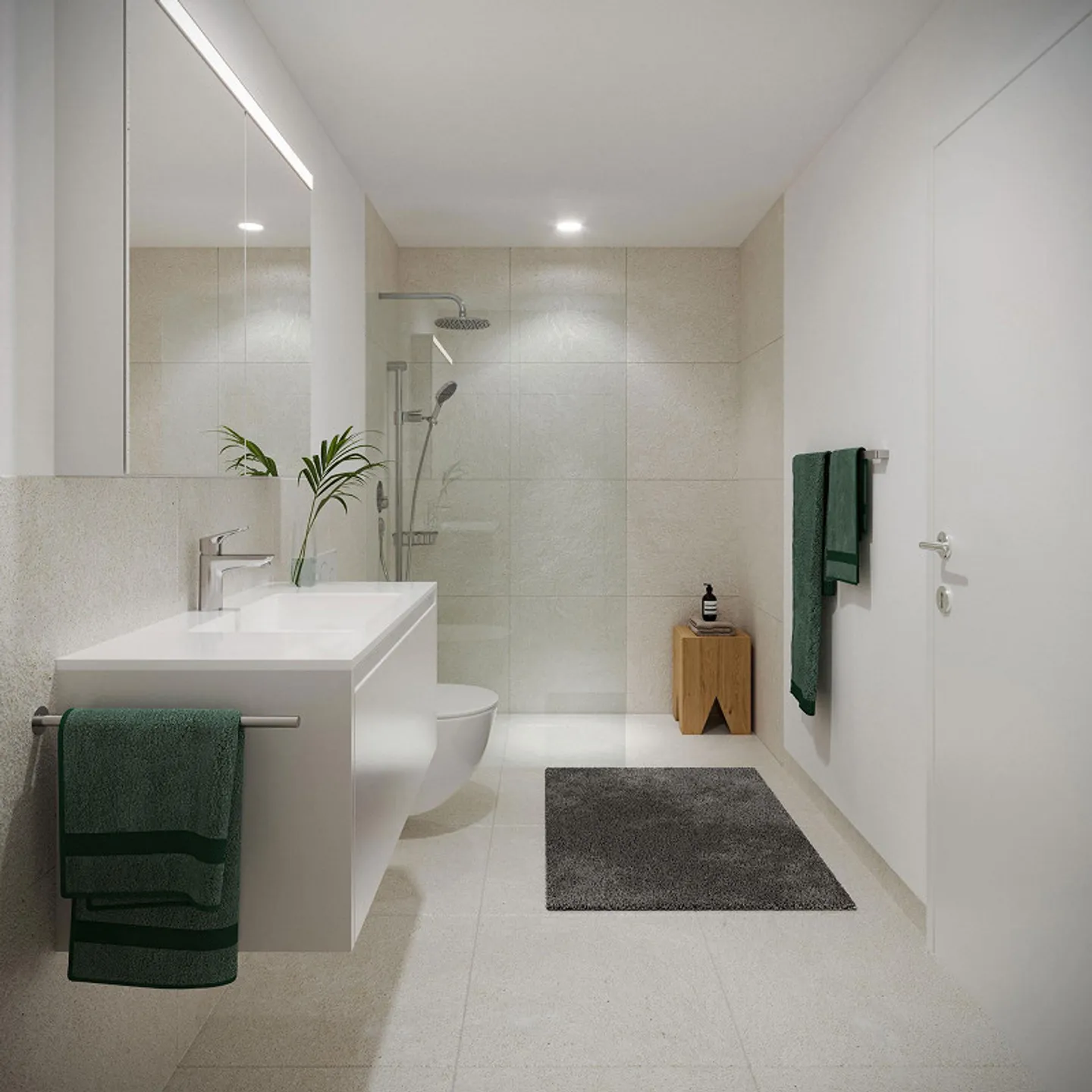 Bright modern 5.5 room condominium with practical loggia - Photo 8 of 10