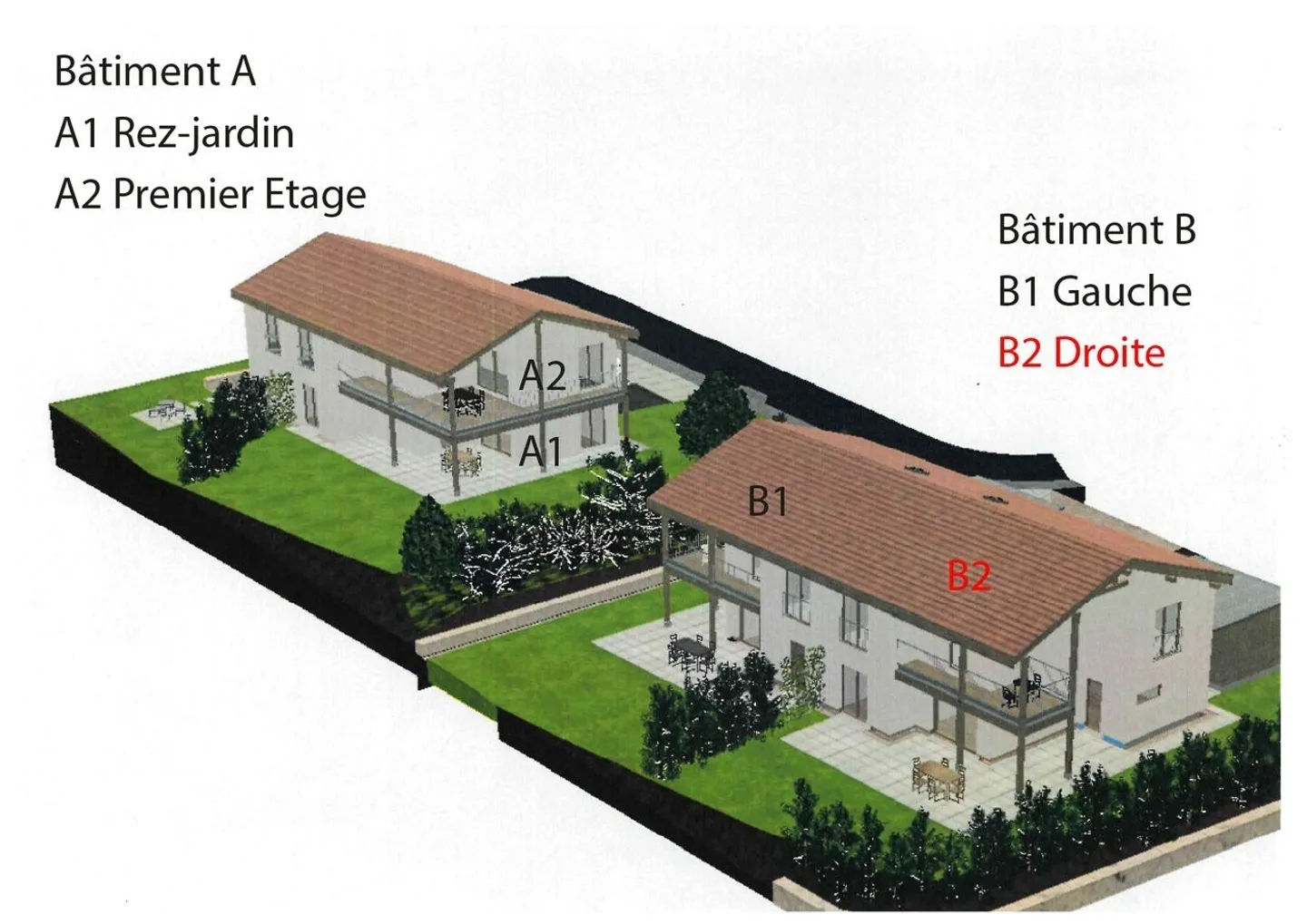 Stunning twin house with a view of the valley - Photo 1 of 9