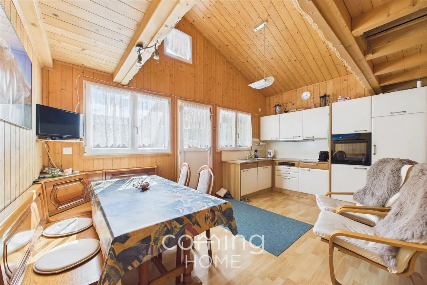 Charmantes Chalet im Goms - ganzjährig nutzbar als Ferien- oder Wohnsitz - Foto 3 von 13