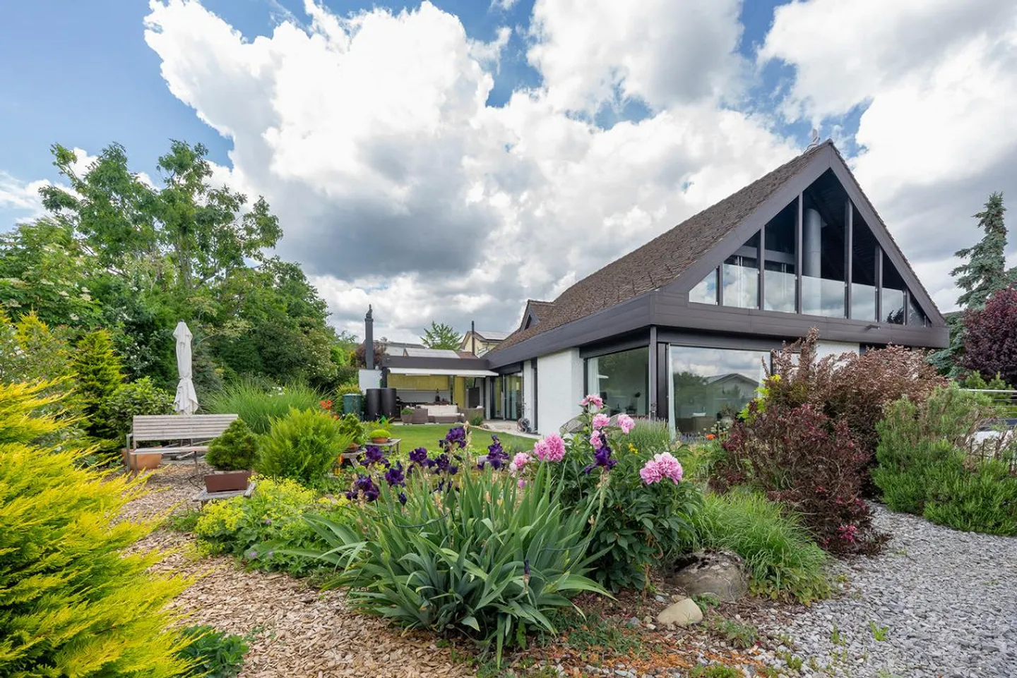 Exklusive Architekten-Villa mit Alpenblick - Foto 2 von 14