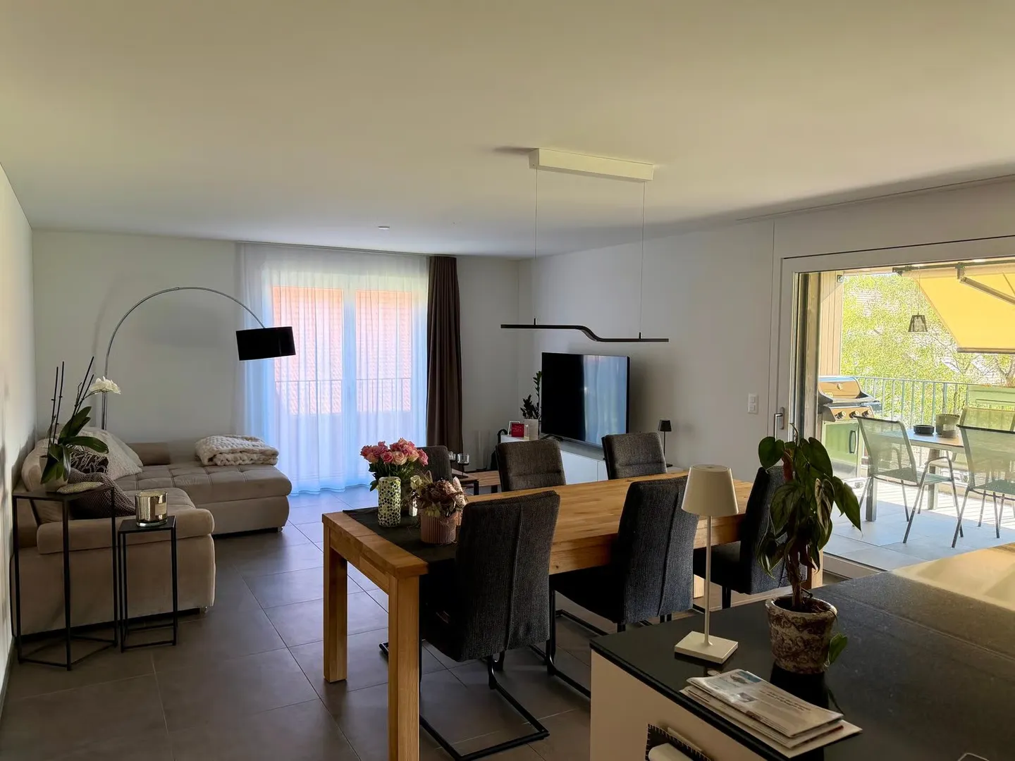 Appartement moderne de 4,5 pièces dans un emplacement central et calme à Kestenholz - Photo 8 sur 14