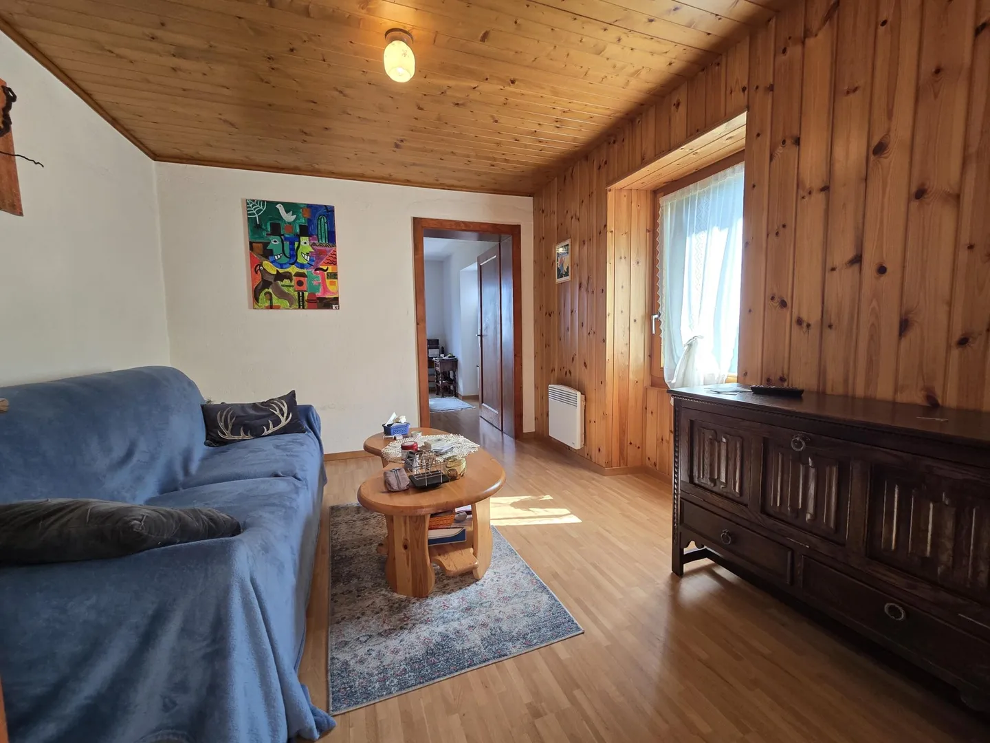 Casa a schiera di 3,5 locali / giardino, posti auto e carnotzet - Foto 6 di 7