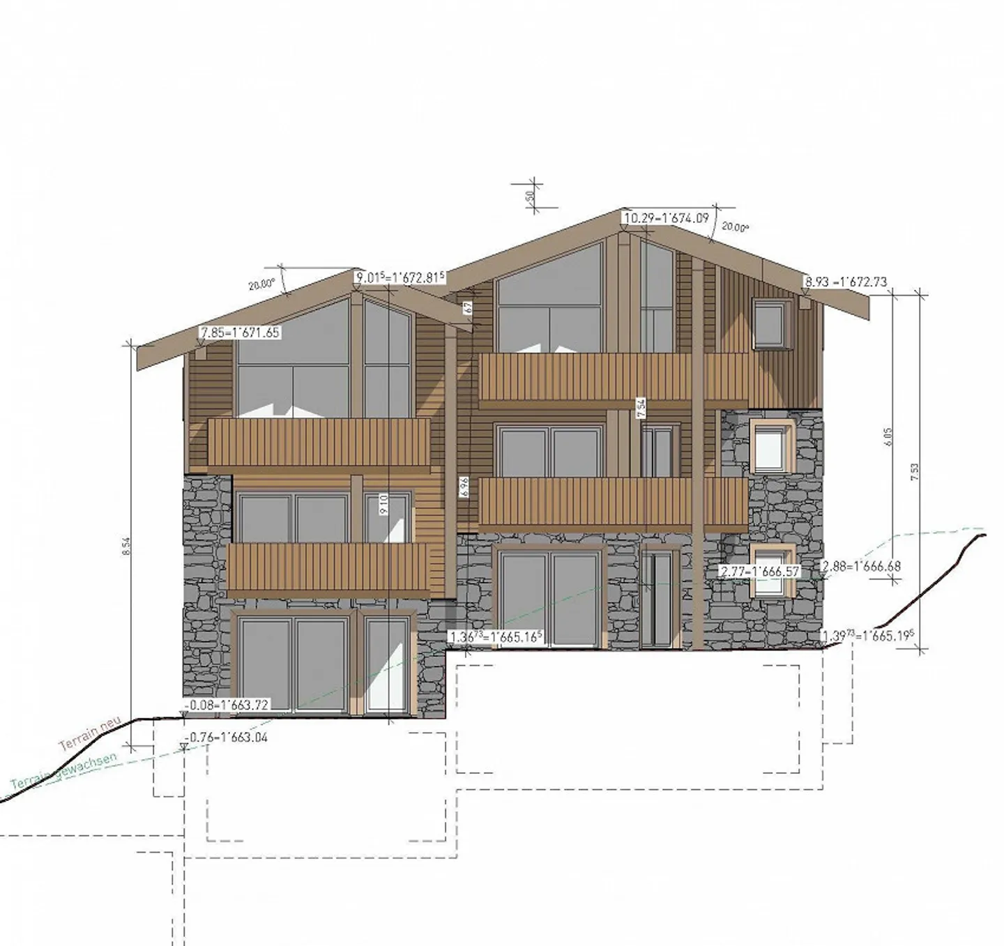 Primary Residence | New Building at Stalden | 3.5 Attic Apartment | 2nd Floor West - Photo 2 of 8