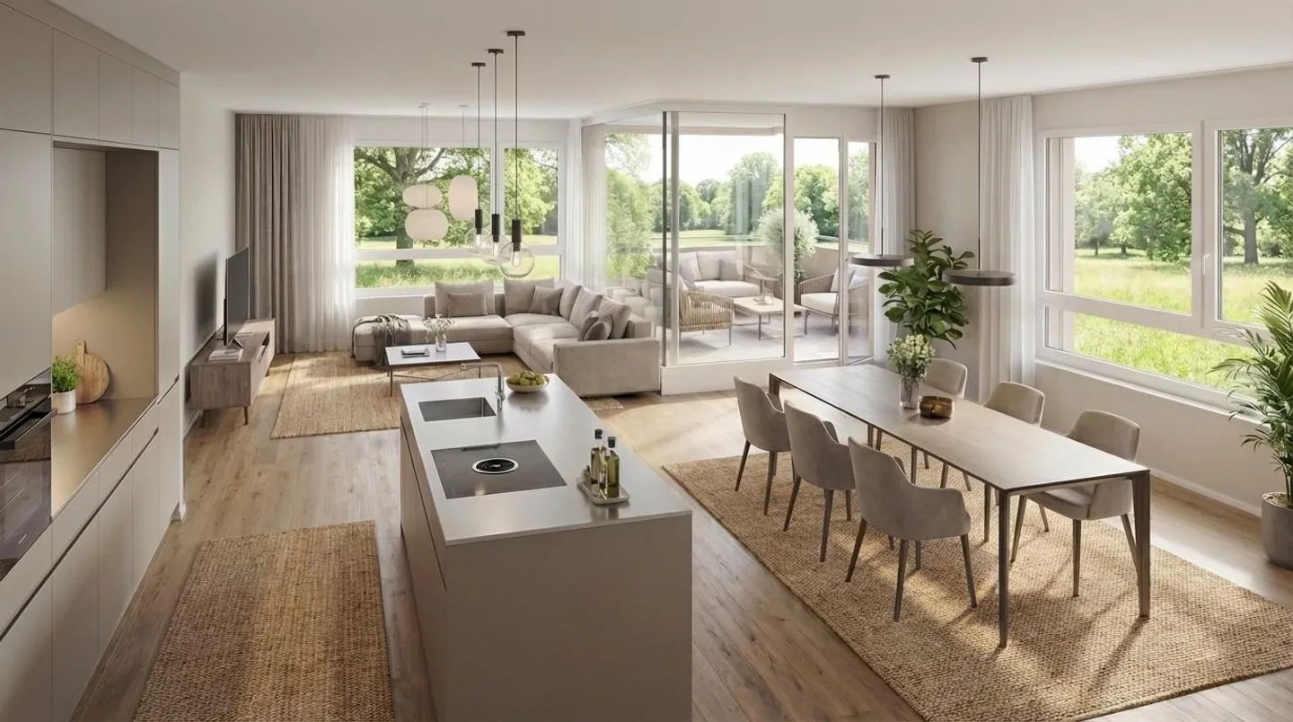 Attractive 4½-room apartment with large balcony - Photo 3 of 7