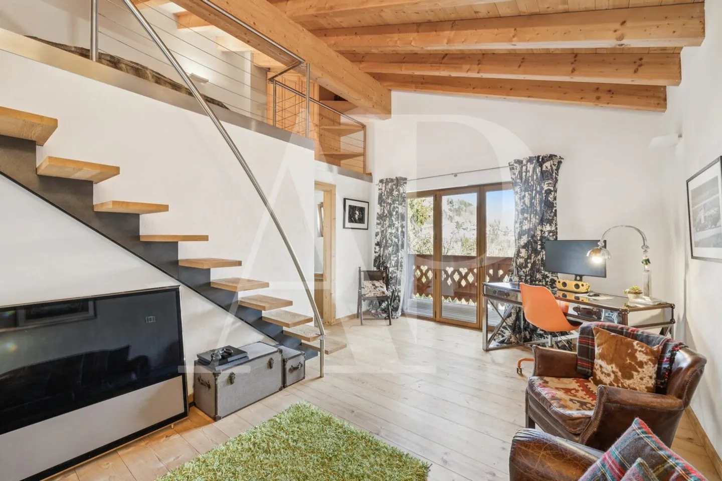 Exclusivité - Duplex alpin-chic d’exception  - Photo 13 sur 22