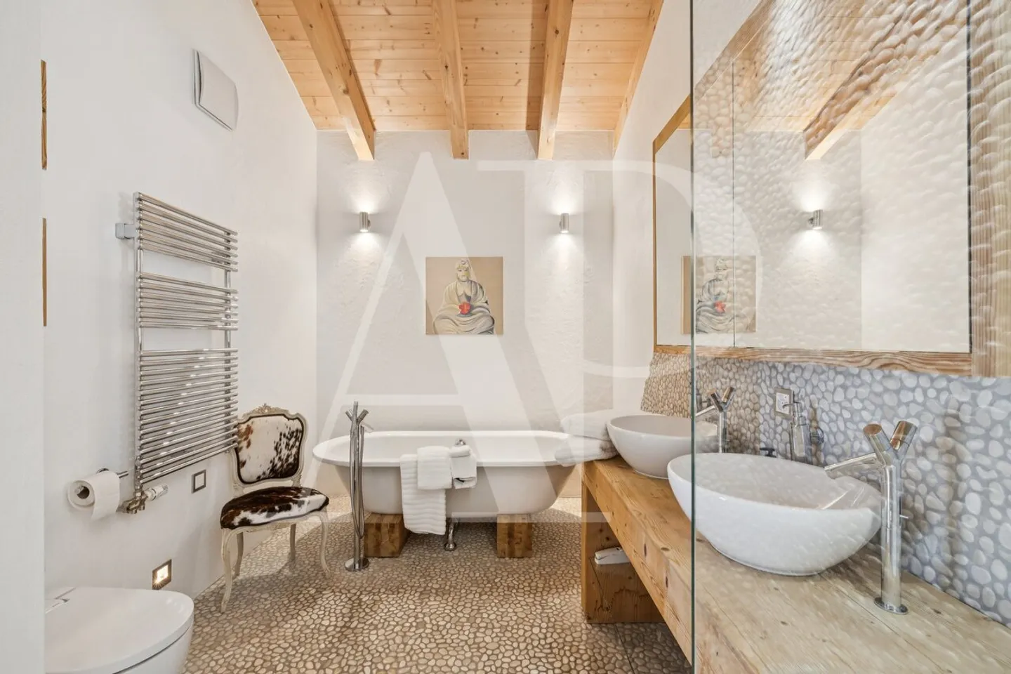 Exclusivité - Duplex alpin-chic d’exception  - Photo 20 sur 22