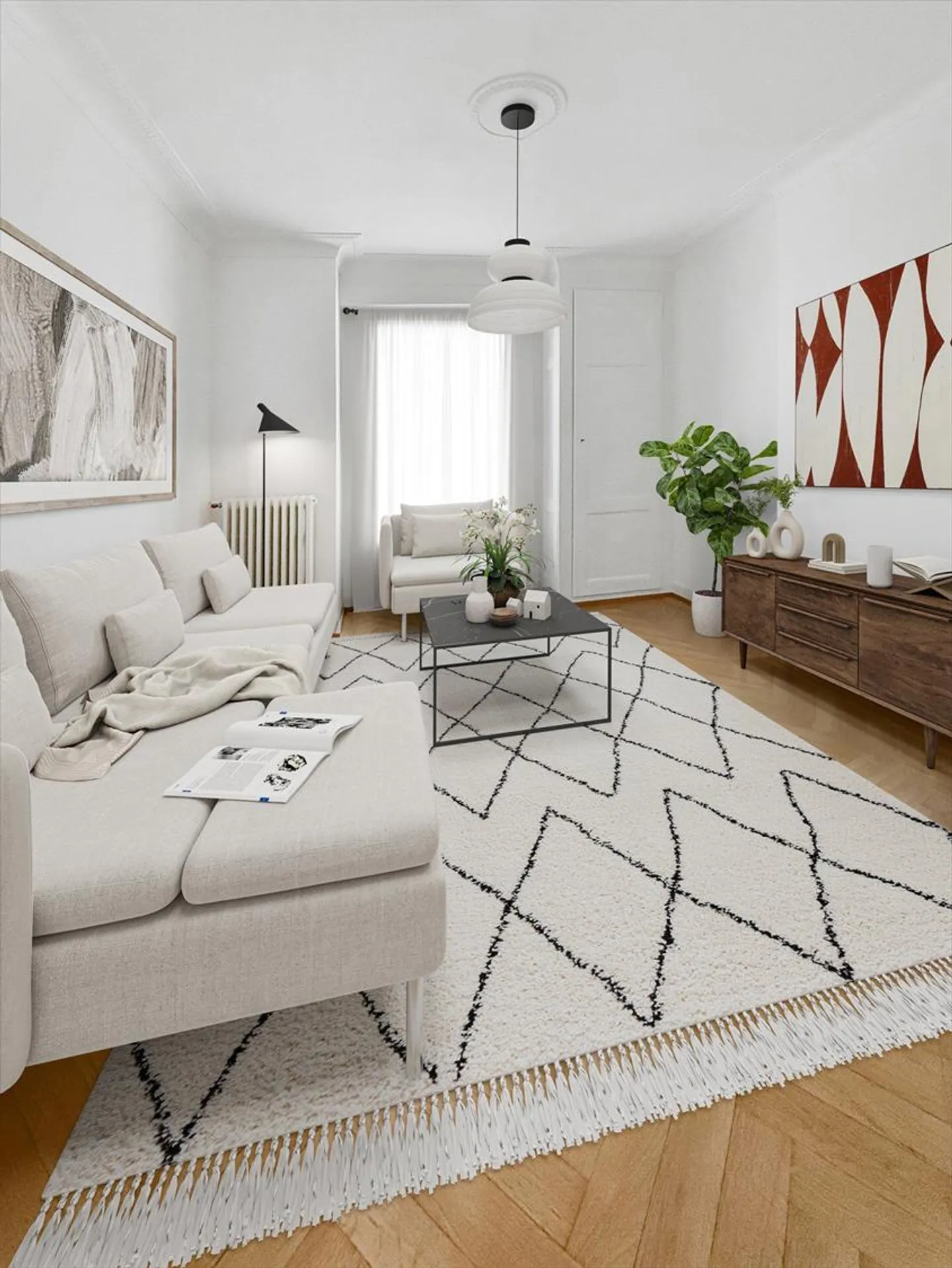 Appartamento affascinante con 3 camere al 1° piano - 51,7 m² - Foto 1 di 4