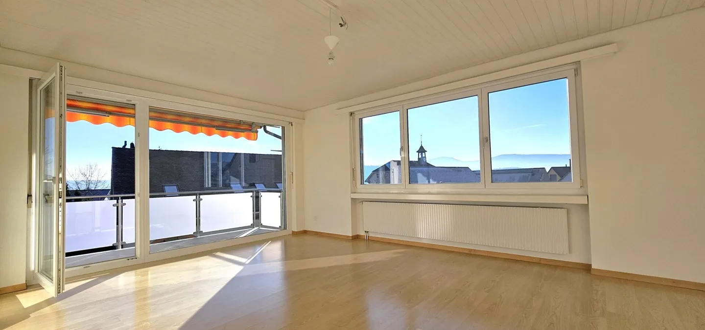 Sonnige Wohnung in Seltisberg - Foto 1 von 14