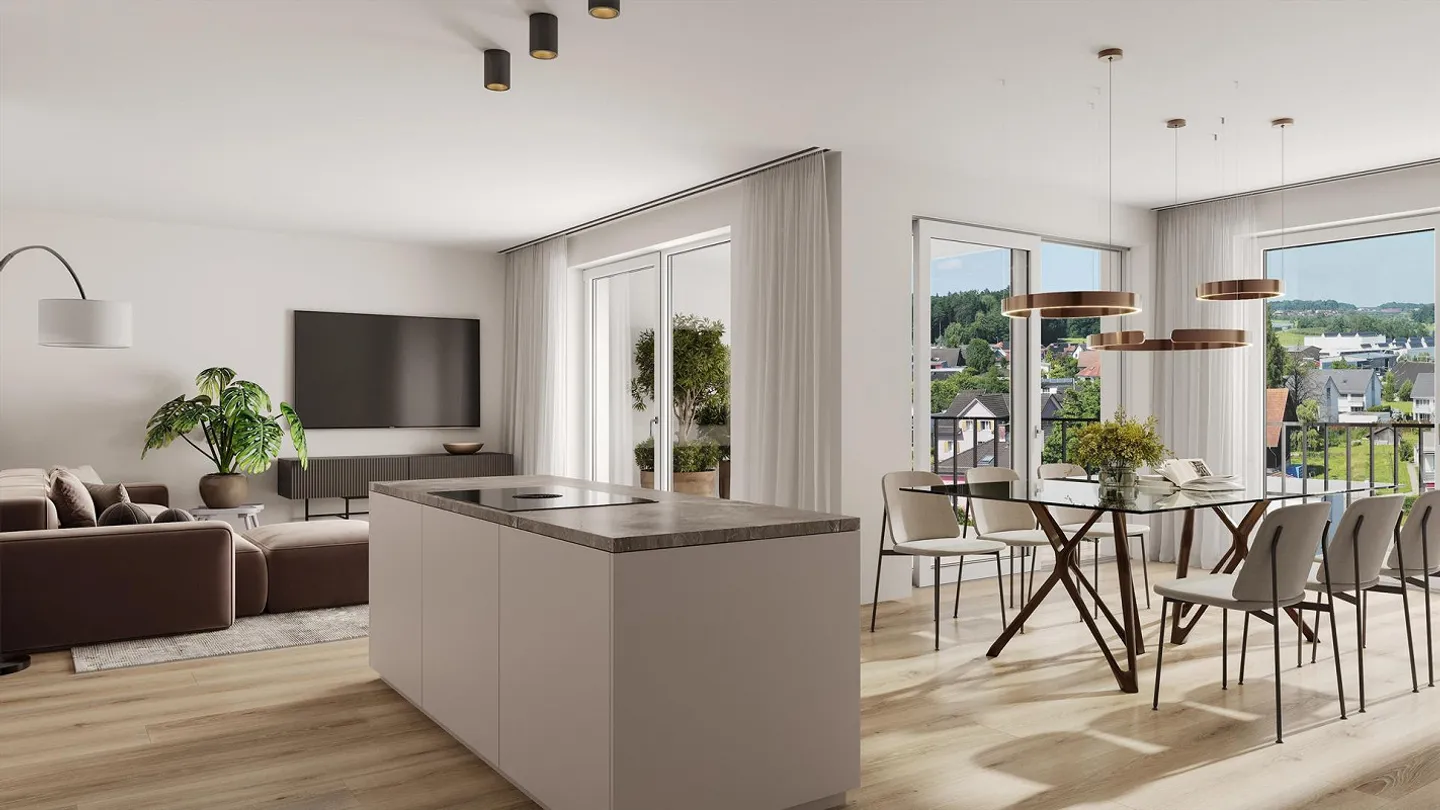 3.5 Room Apartment in Erlen - Photo 5 of 6