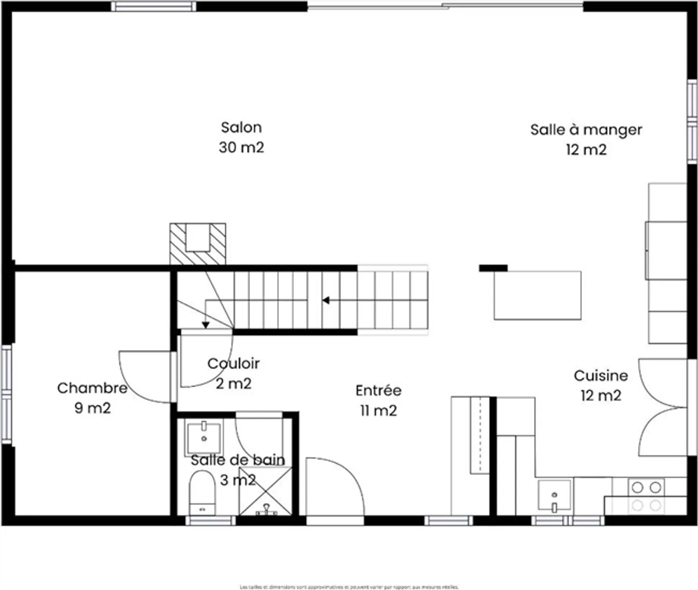 Villa individuelle de 5,5 pièces avec terrasse et jardin - Photo 9 sur 12