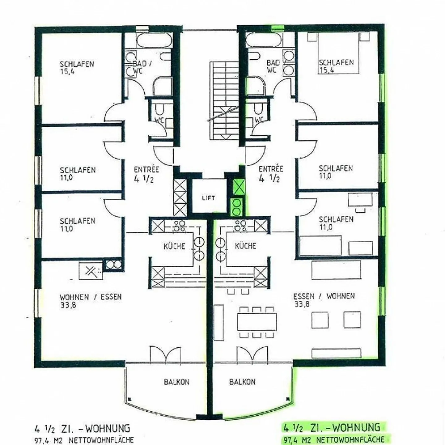 Bright and spacious apartment with lake view - Photo 12 of 12