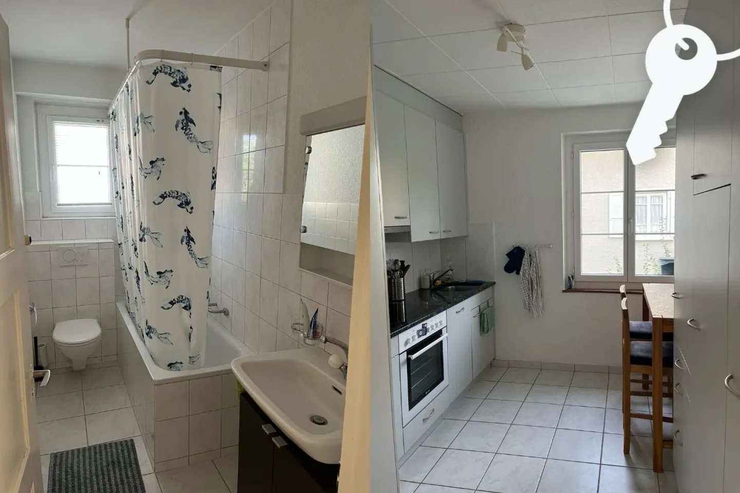 Beautiful 3-room old apartment in a quiet neighborhood - Photo 4 of 6