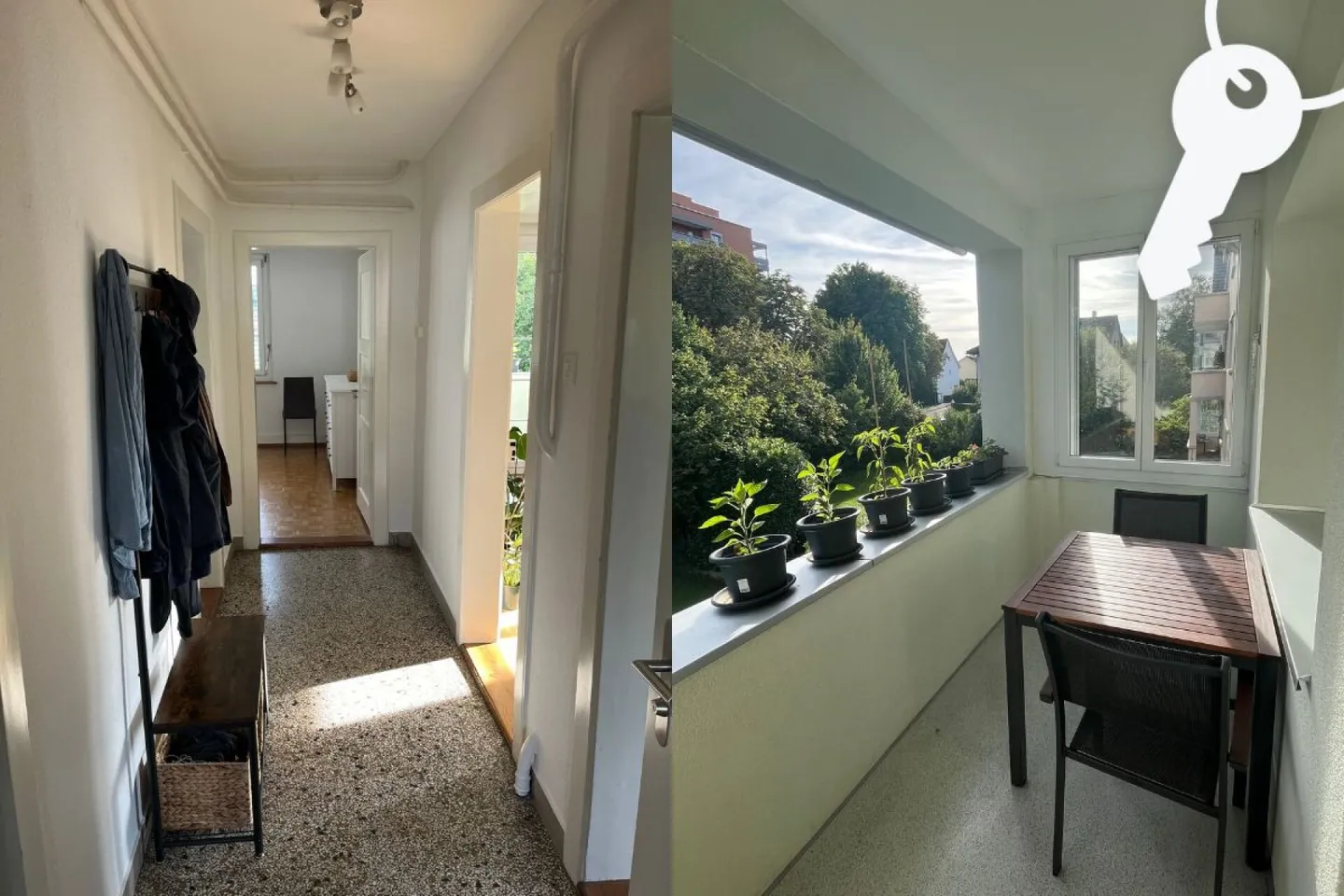 Beautiful 3-room old apartment in a quiet neighborhood - Photo 5 of 6