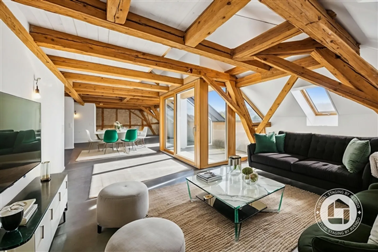 Penthouse exclusif de 5,5 pièces avec charme - Photo 1 sur 13