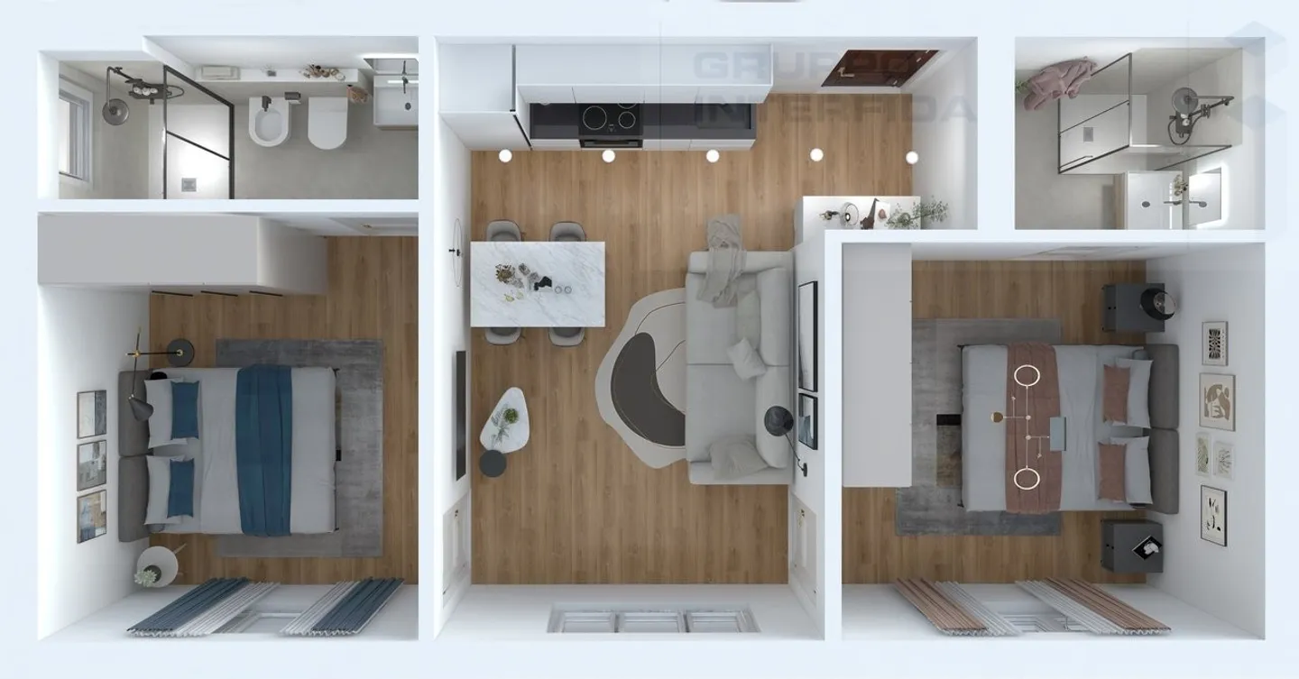 Appartamenti moderni con 3 camere - Foto 8 di 8