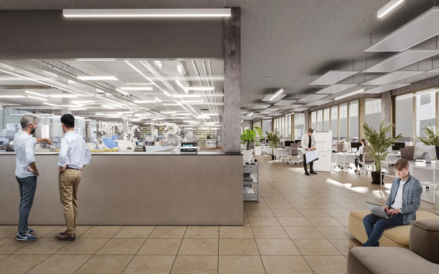 «B2Binz» Gewerbeflächen im Trendquartier Zürich-Binz - Foto 5 von 8