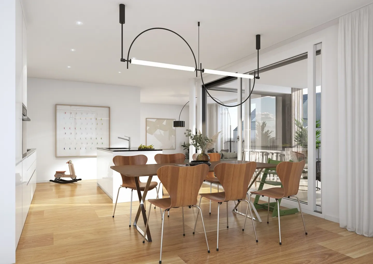 Nachhaltige 2.5-Zimmer-Wohnung - Foto 1 von 3