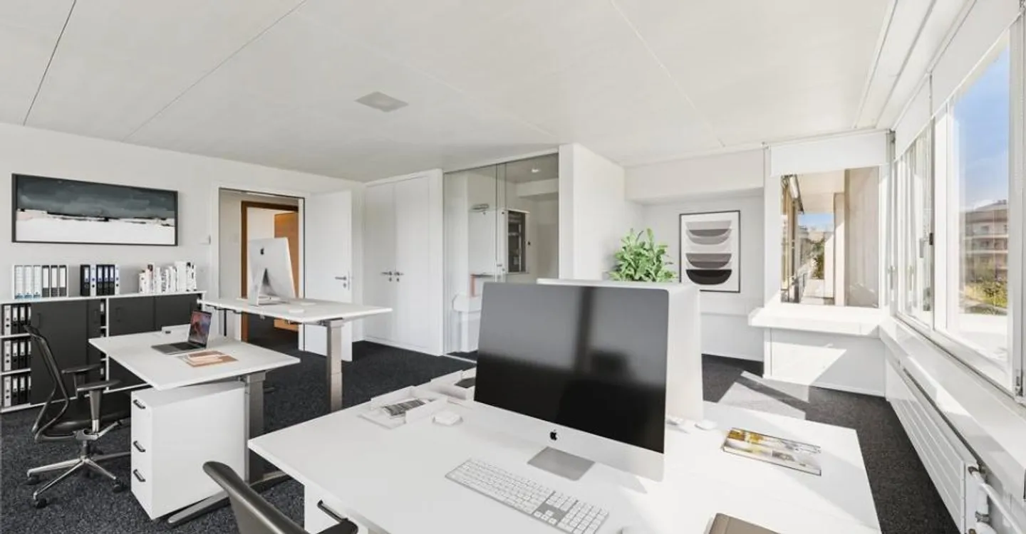 Büros ideal im Stadtzentrum von Renens gelegen - Foto 3 von 6