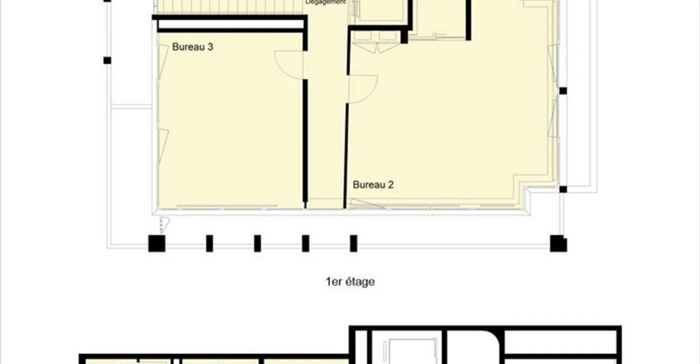 Büros ideal im Stadtzentrum von Renens gelegen - Foto 6 von 6