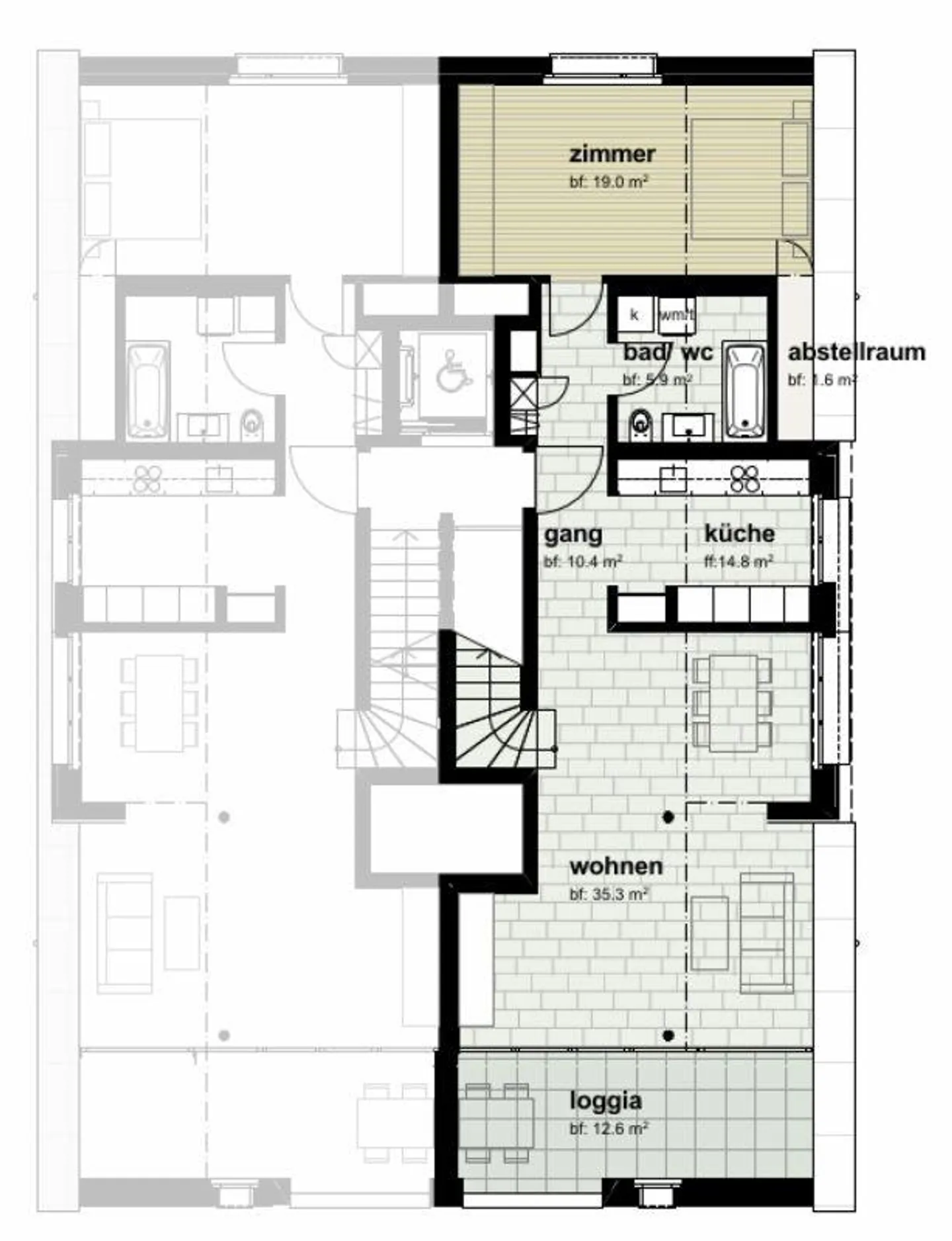 Maisonette sous les combles - Votre rêve de logement ? - Photo 8 sur 9