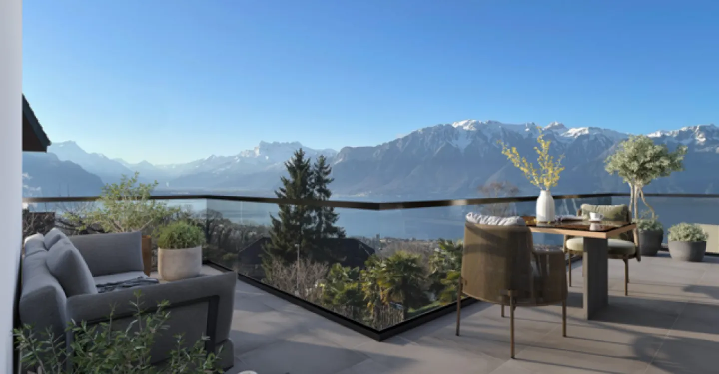 3 Appartamenti di lusso a 3 minuti da Vevey - Foto 2 di 6
