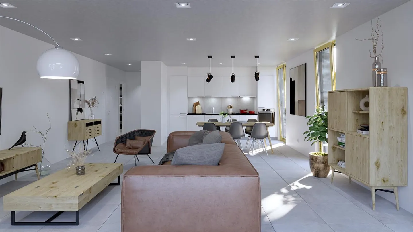 3,5-Zimmer-Wohnung - Foto 3 von 7