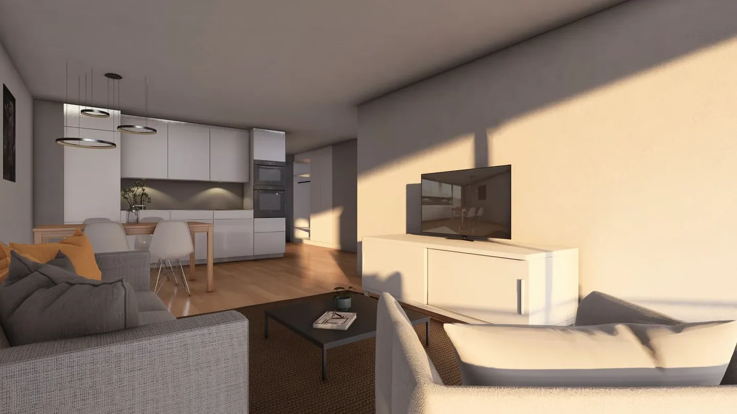 5.5 Room Duplex Apartment in Bellwald - Photo 6 of 7