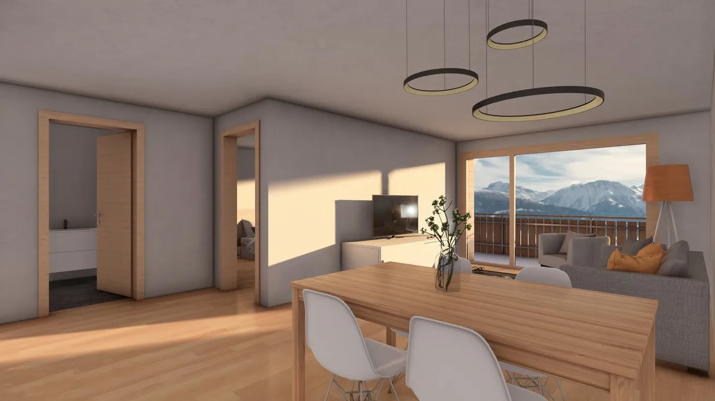 5.5 Room Duplex Apartment in Bellwald - Photo 7 of 7
