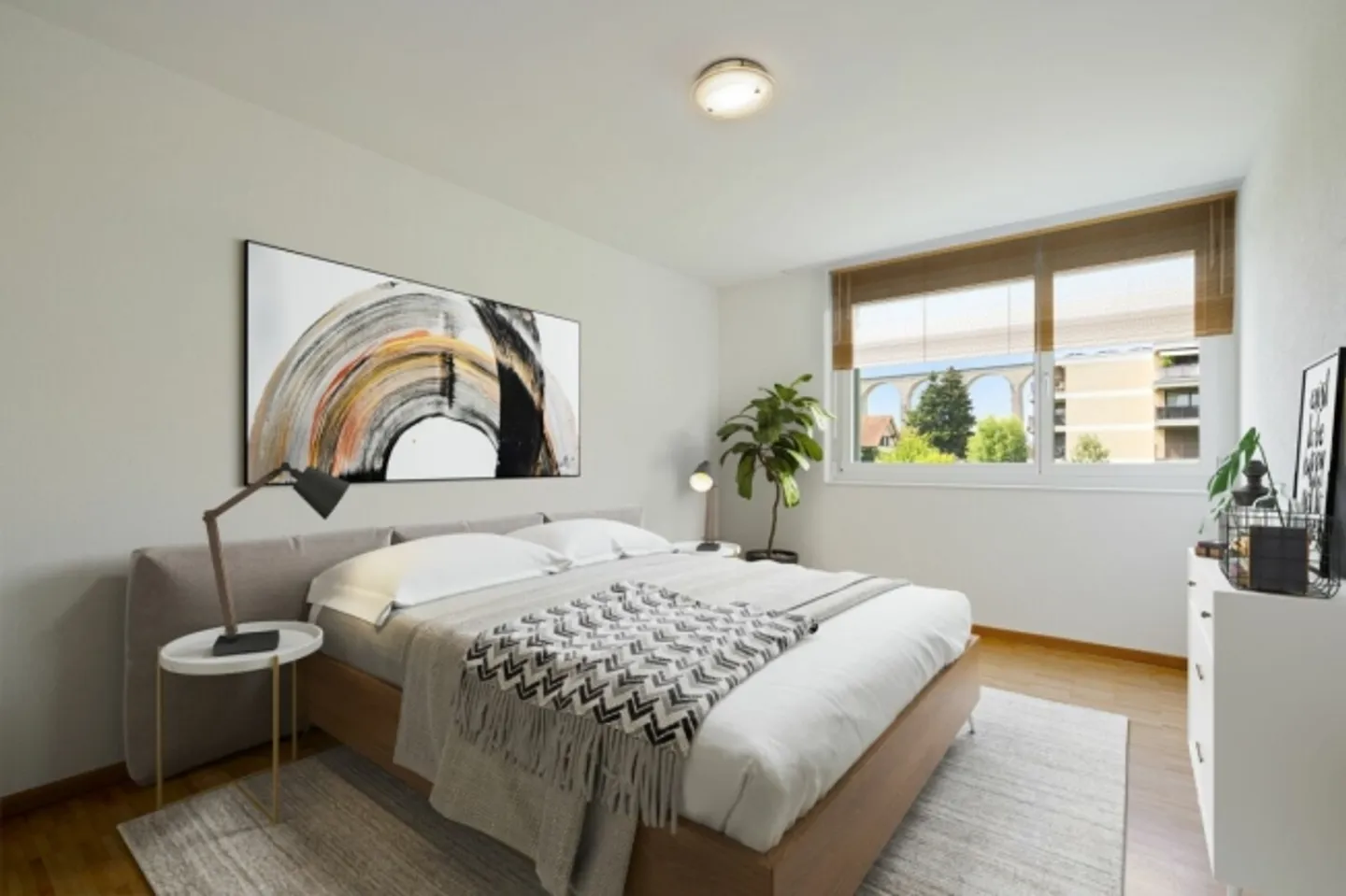 Exklusive 4.5-Zimmer-Gartenwohnung mit einmaligem Blick auf den Viadukt - Foto 6 von 13