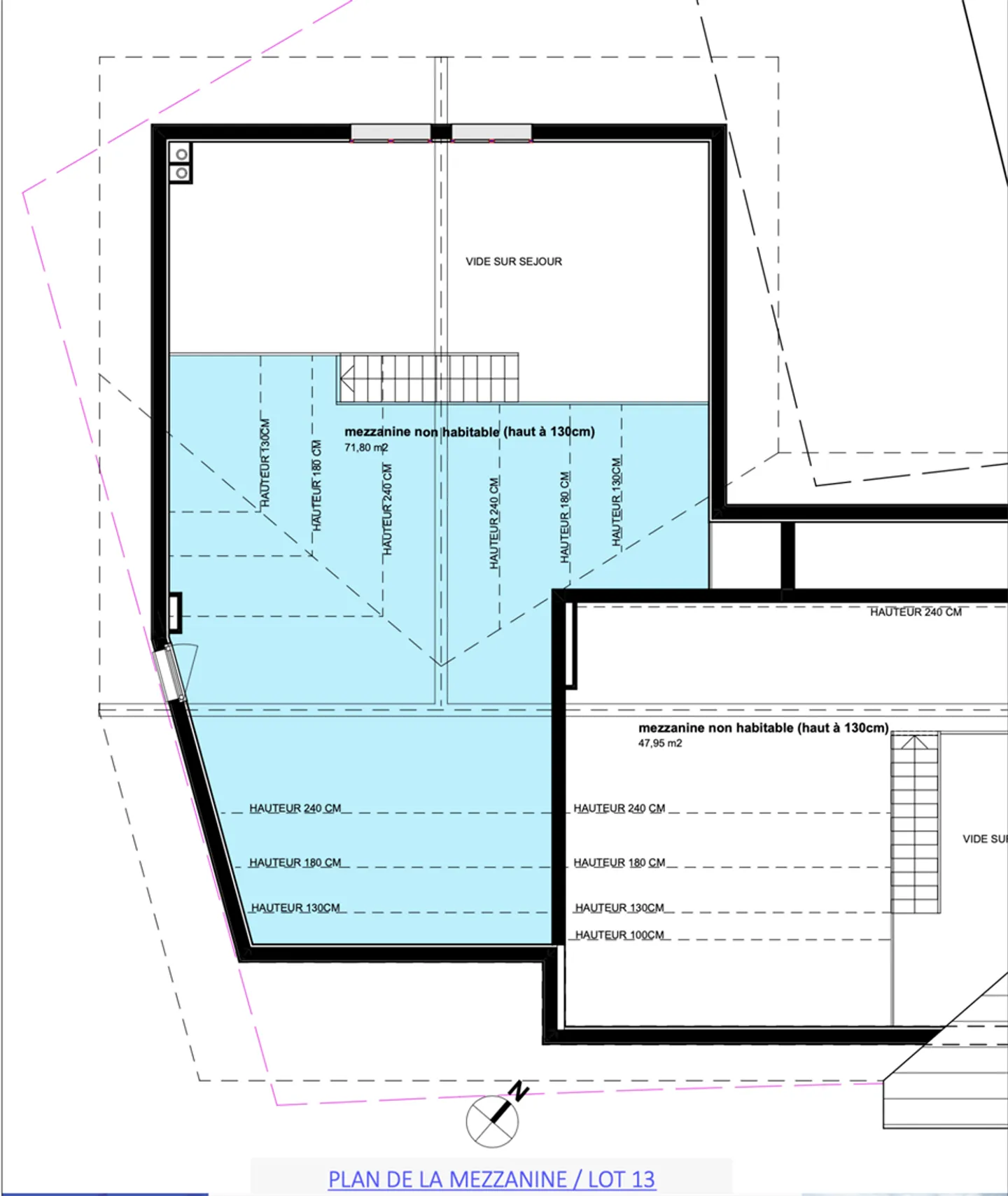 Attic 5.5 rooms - Photo 5 of 6
