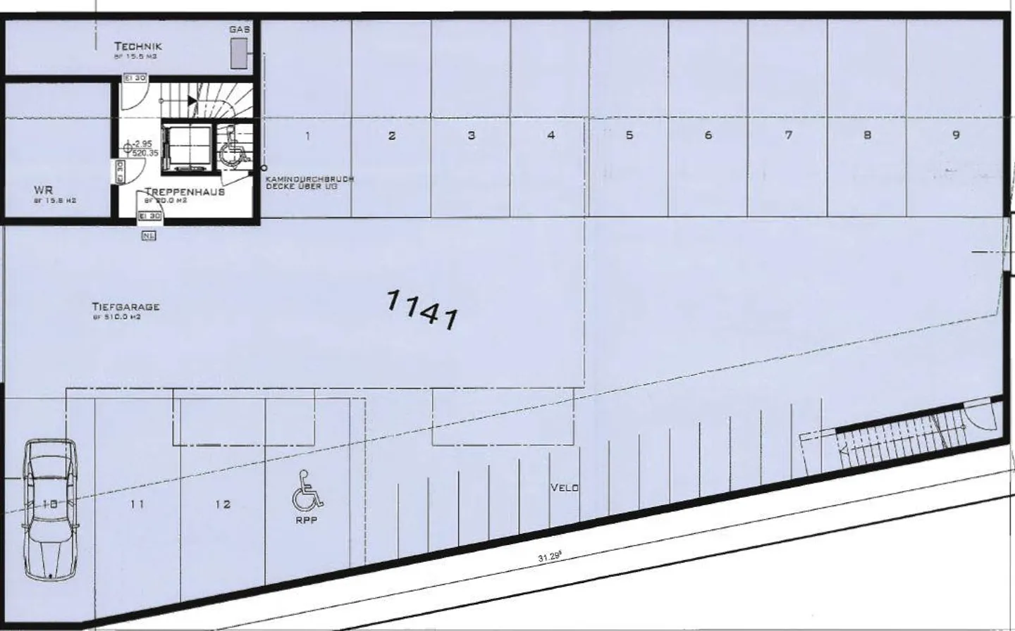 Praktischer Einstellplatz verfügbar - Foto 2 von 2