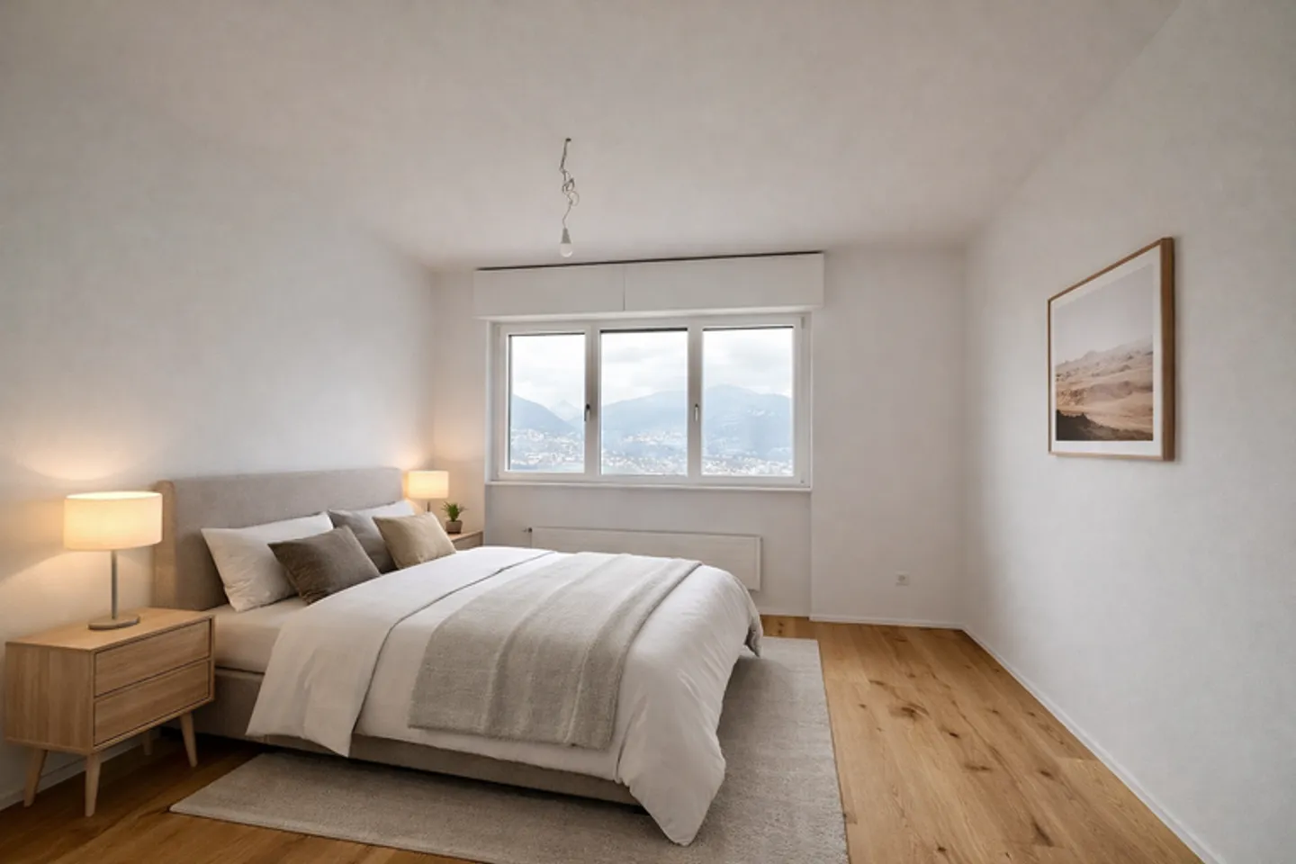 NOVAZZANO - NOUVEAU APPARTEMENT 3.5 PIÈCES AVEC VUE LIBRE - Photo 3 sur 8