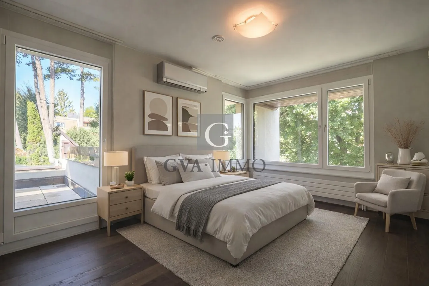 Luxus Duplex in Conches - Foto 5 von 11