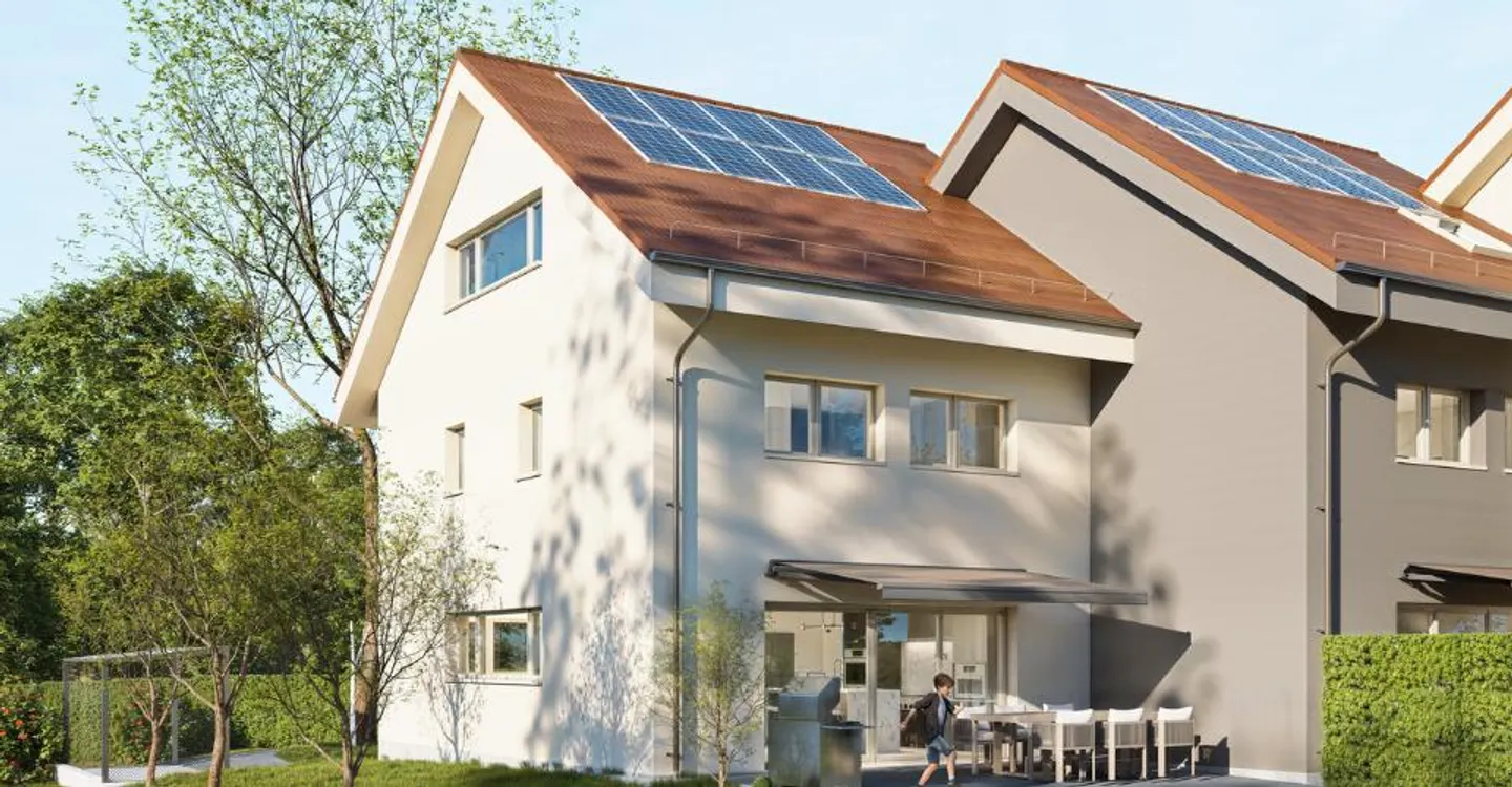Moderne Reihenhaus in Yverdon - Foto 3 von 7