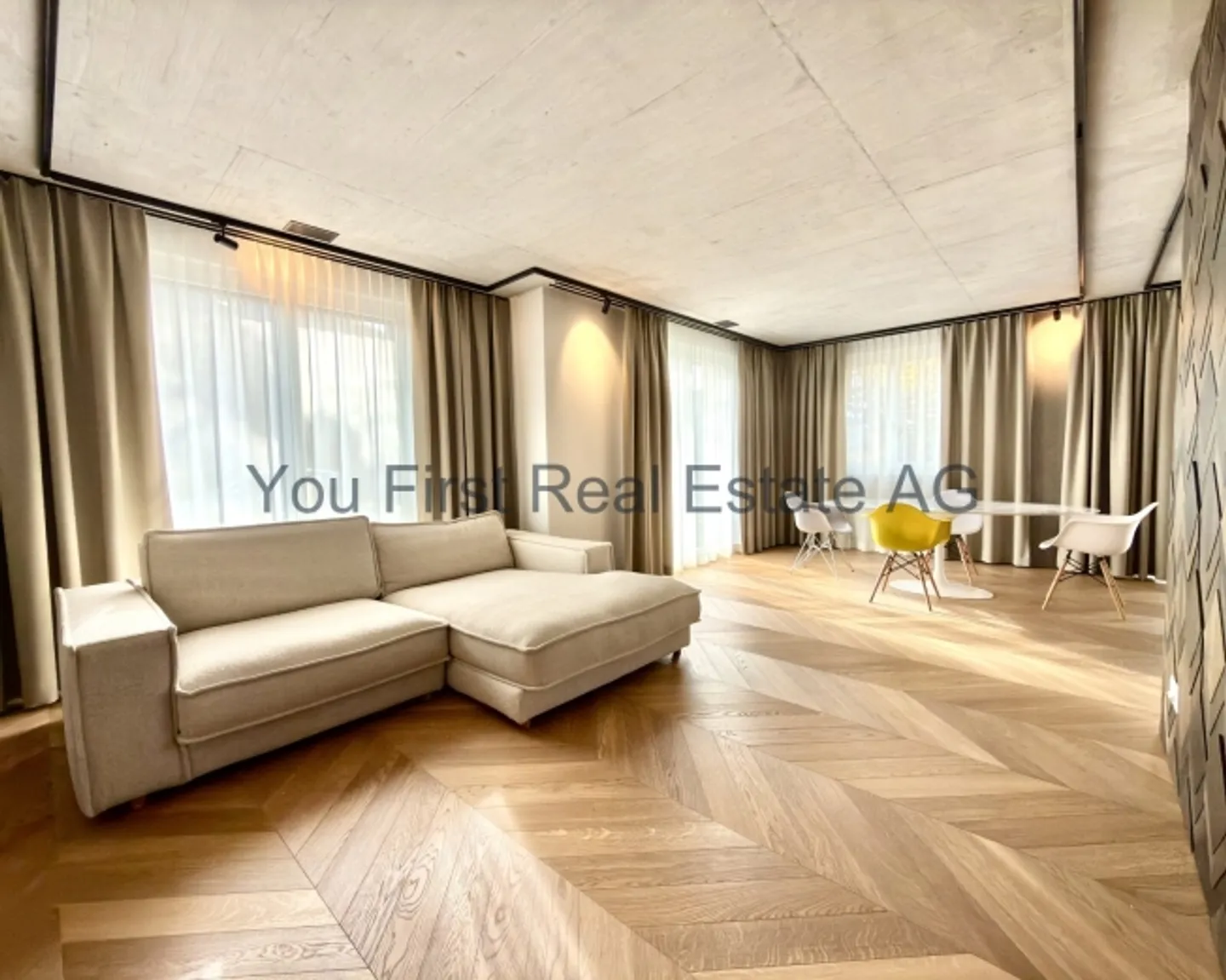 First occupancy new apartment with attention to detail - stylish 3.5-room city apartment on the ground floor - Photo 1 of 20