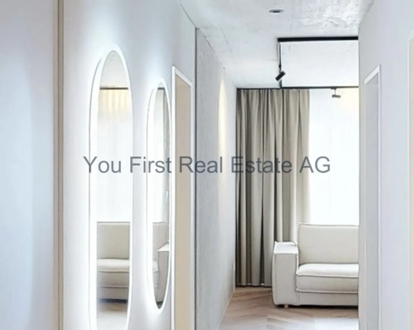 First occupancy new apartment with attention to detail - stylish 3.5-room city apartment on the ground floor - Photo 4 of 20