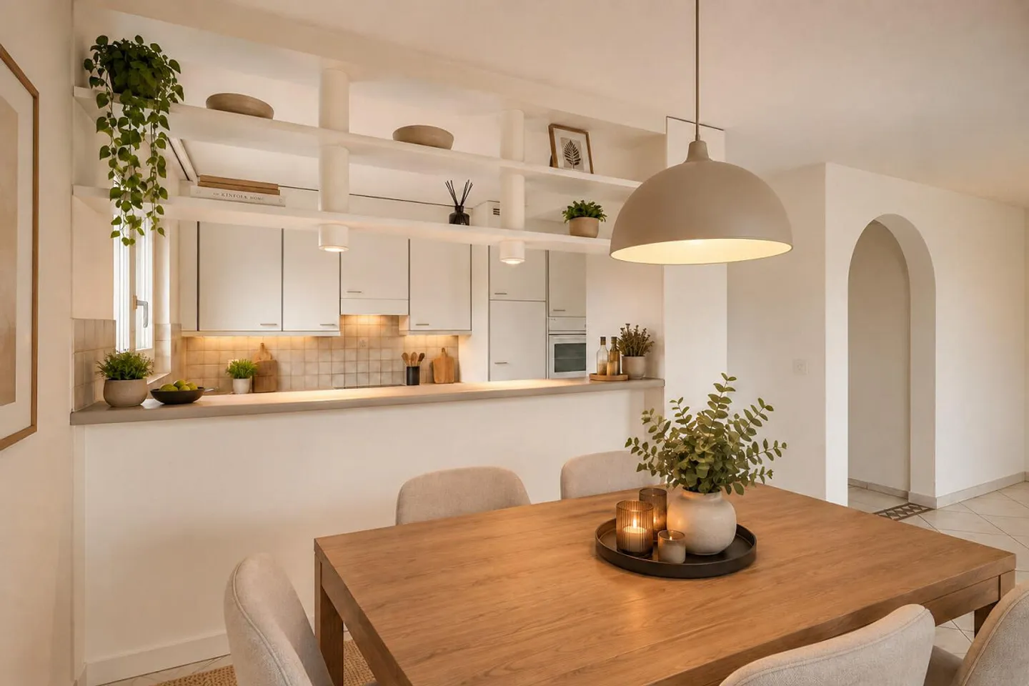 SPACIOUS 4.5-ROOM APARTMENT WITH LARGE BALCONY AND 2 GARAGE SPACES - Photo 6 of 21