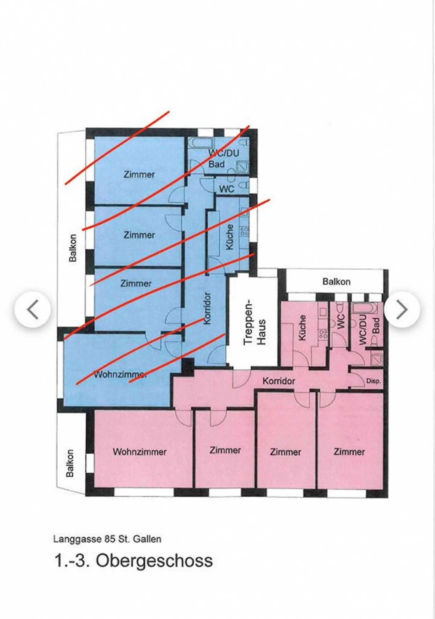 Geräumige Wohnung in St. Gallen - Foto 8 von 8