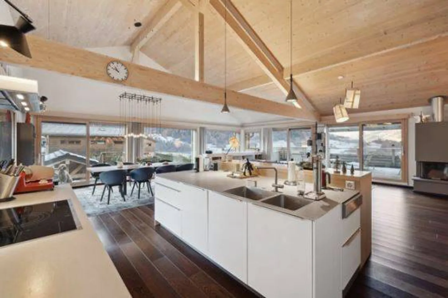 VOLLÈGES vicino a VERBIER Magnifica villa contemporanea con piscina e vista panoramica - Foto 1 di 12