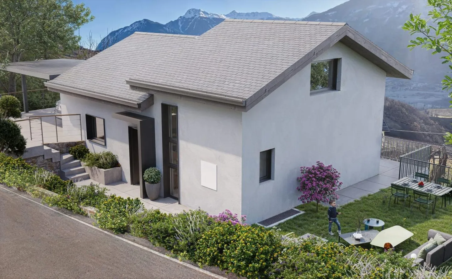 Nuova villa di 5,5 stanze a Lens di 180m2 con vista mozzafiato - Foto 4 di 8