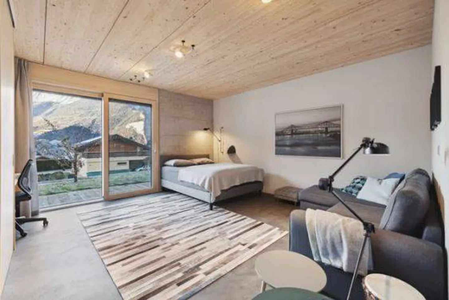 VOLLÈGES vicino a VERBIER Magnifica villa contemporanea con piscina e vista panoramica - Foto 8 di 12